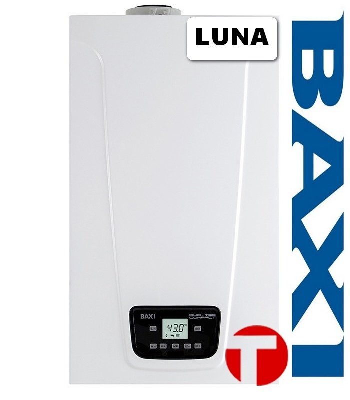 Котел газовый baxi luna 3 28 квт cse45628366 двухконтурный с закрытой камерой